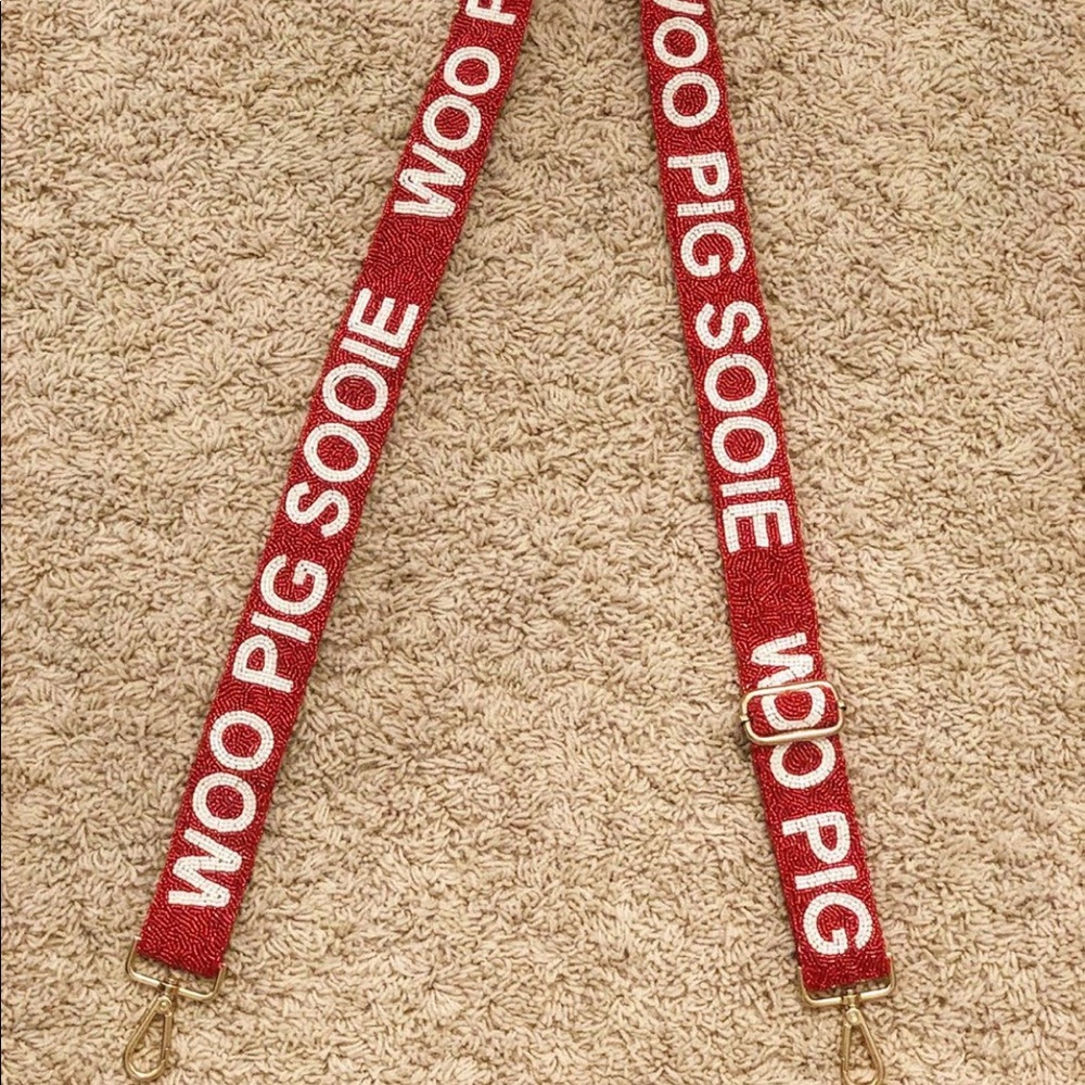 Clear bag strap